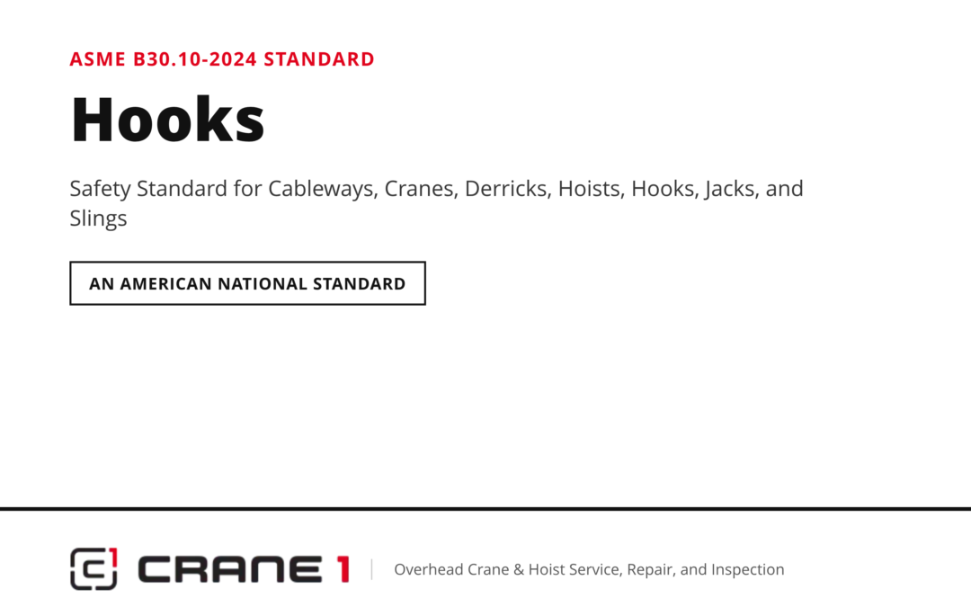 ASME B30.10 Hook Inspections